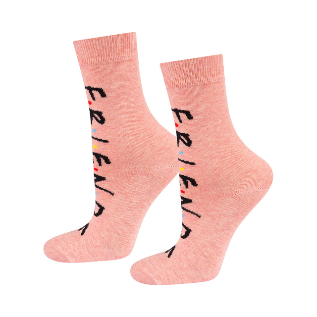 Damenpantoffeln SOXO und Damensocken Serie Friends