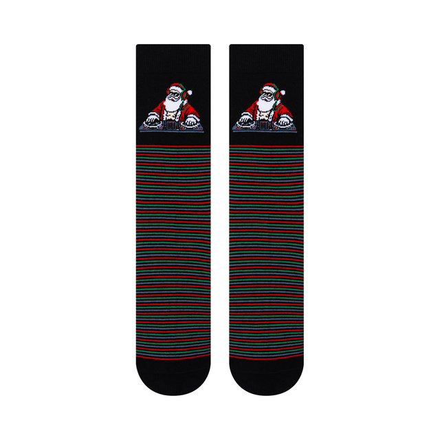 Socken mit Frecher Weihnachtsmann DJ 3er-Pack