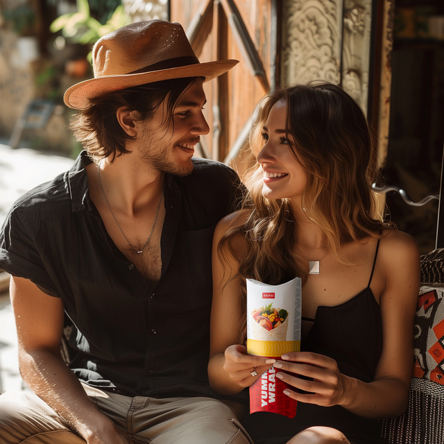 3 Paar von lustigen Socken mit Wrapmotiv und Hamburgermotiv  in einzigartiger Verpackung | Damen-/Herrensocken