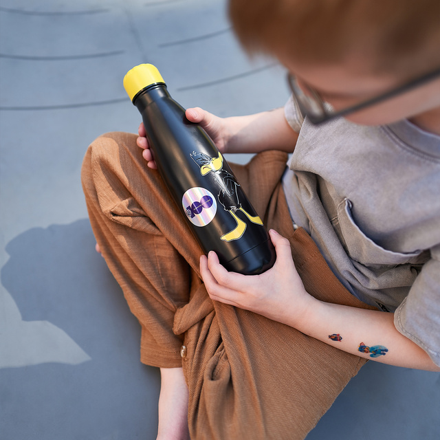 Thermosflasche mit Daffy-Motiv 500 ml