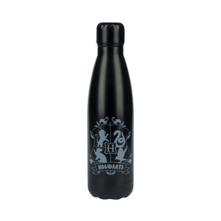 Thermosflasche aus Edelstahl 500mL Schwarz | langlebig und praktisch | Harry Potter | Hogwarts