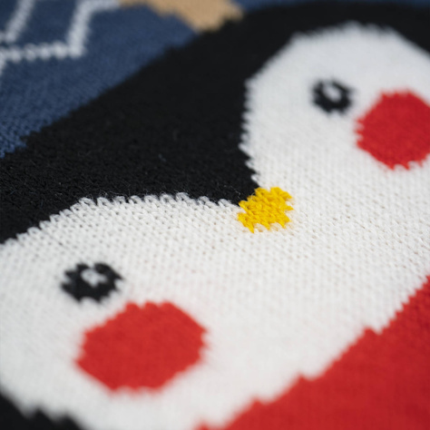 Damensocken Set SOXO Schokoriegel und Weihnachts Wärmflasche Pinguin | Weihnachtsgeschenk