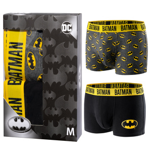 2 Paar von lustigen Boxershorts mit Batman motive in einzigartiger Verpackung | SOXO