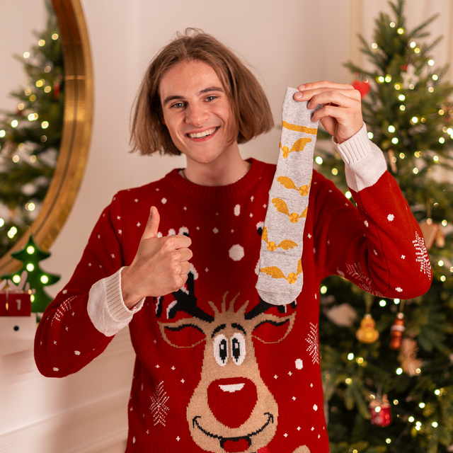 Adventskalender mit Socken Harry Potter 12er-Pack