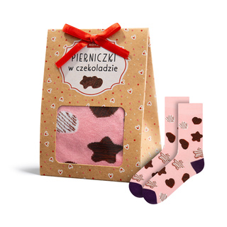 Socken Schokoladen Lebkuchen