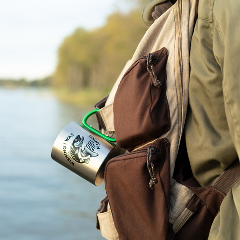  Set mit 1x lustigen Herrensocken + 1x Tasse Fische in einzigartiger Verpackung  | SOXO 