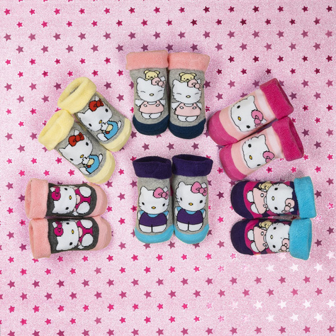 1 Paare von lustige Socken mit Hello Kitty | Babysocken | SOXO