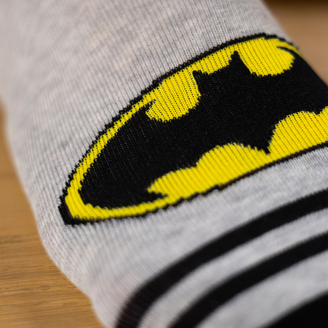 Socken mit Batman DC-Comics-Motiv 3er-Pack