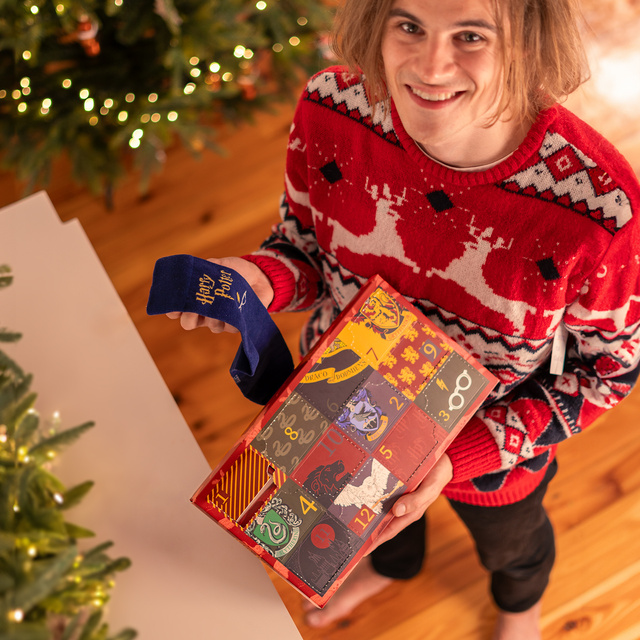 Geschenkset mit Socken Harry Potter 6er-Pack