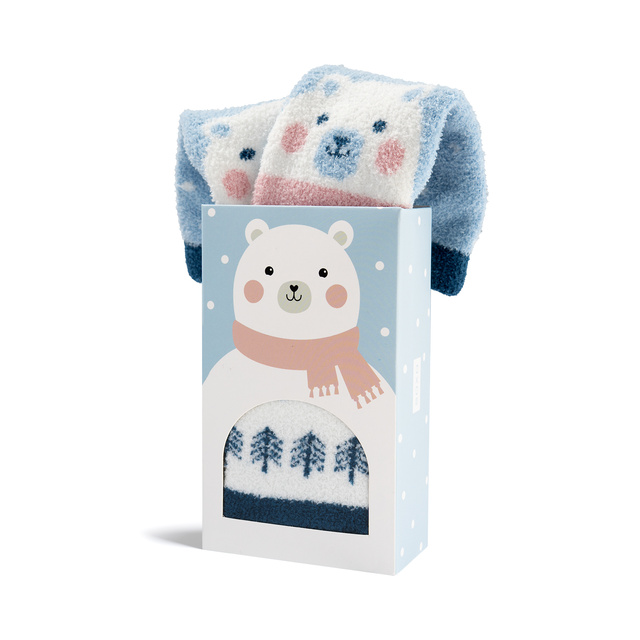 1 Paar von lustige Socken mit Teddybär  | Damensocken | SOXO