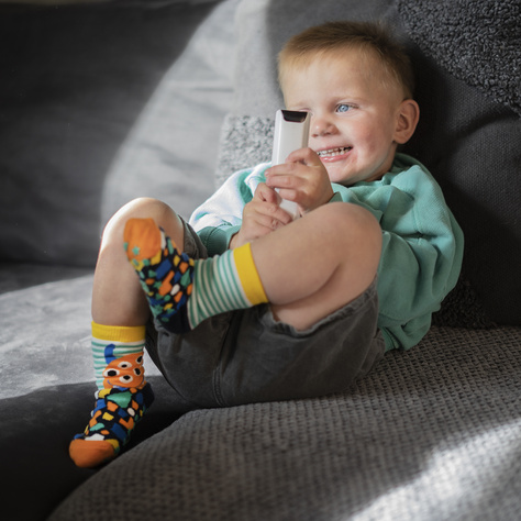 Set mit 3x Kindersocken mit Monstern | SOXO