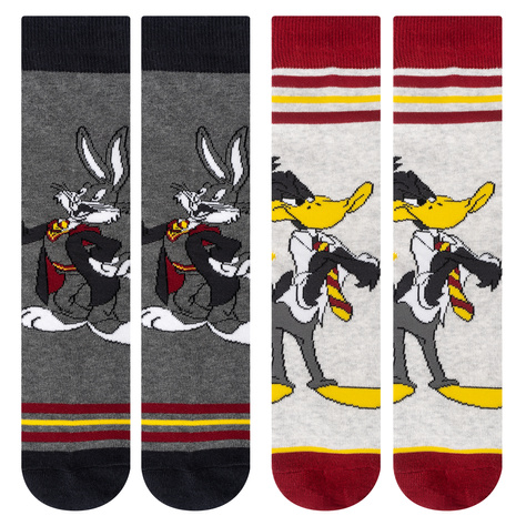 Set mit 2 x Herrensocken Bugs und Daffy | SOXO