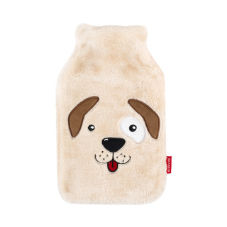 Wärmflasche mit Hundebezug 1,8 l