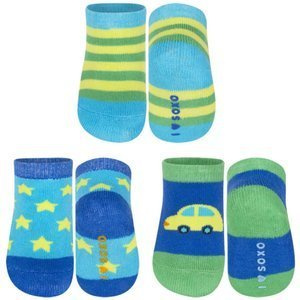 Set mit 3x Bunte Babysocken | SOXO