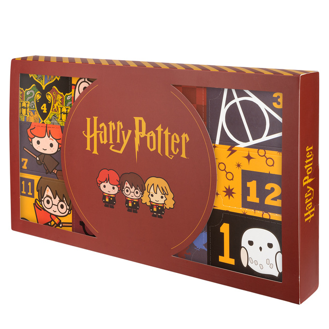 Adventskalender mit Socken Harry Potter 6er-Pack
