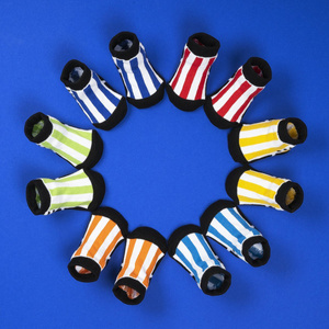 Set mit 6x Bunte Babysocken mit SneakerMotiv | SOXO