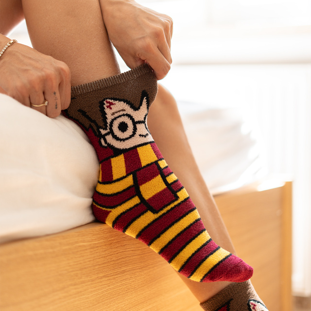 Wärmflasche mit Harry Potter Bezug 2L + Socken