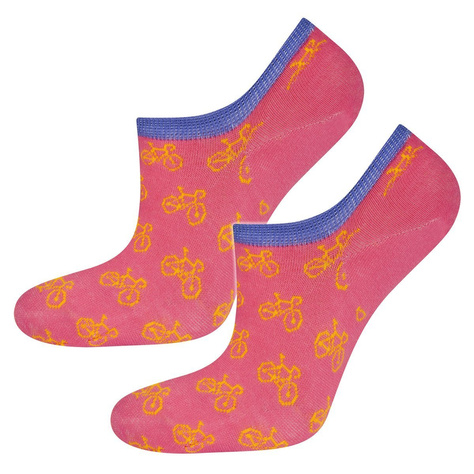 Satz 5x Frauensocken bunte SOXO lustiges mit Silikon Geschenk 