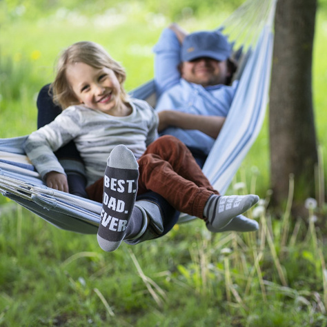 Bunte Set Socken für Vater und Kind SOXO Baumwollen Geschenk 