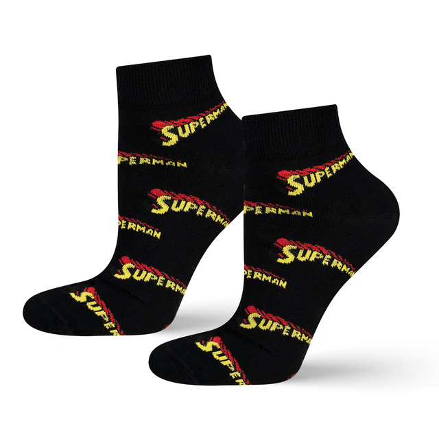 Kurze Socken mit Superman-DC-Comics-Motiv