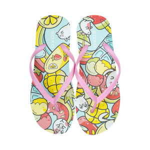 SOXO Strand Flip Flops unisex | Eiscreme Muster