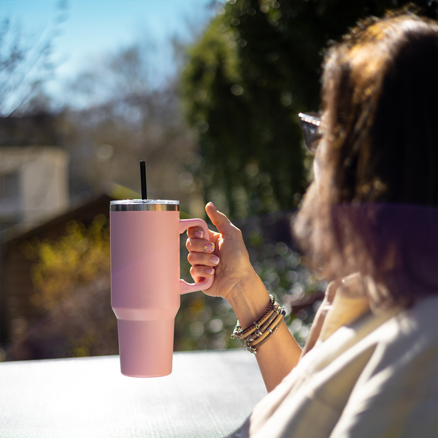 Thermobecher 1200 ml | pink | MOMOWAY