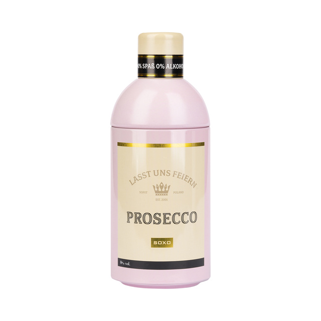 1 Paar von lustigen Socken mit Proseccomotiv in einzigartiger Verpackung | Damensocken | SOXO