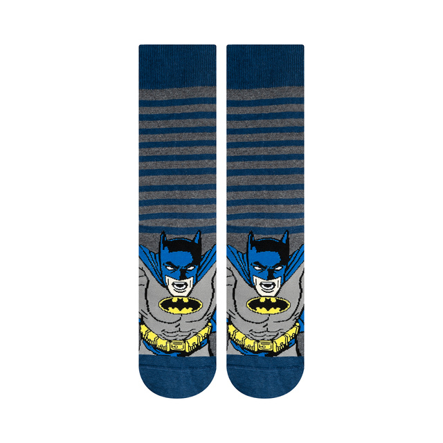 Set mit 3x lustigen Herrensocken Batman + Superman DC COMICS | SOXO