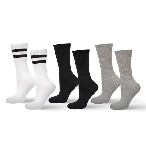 Bunte Set 3x Herrensocken SOXO GOOD STUFF Baumwollen Sport