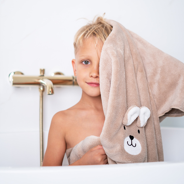 Badetuch Teddybär | Handtuch | 140x70 cm | MOMO WAY
