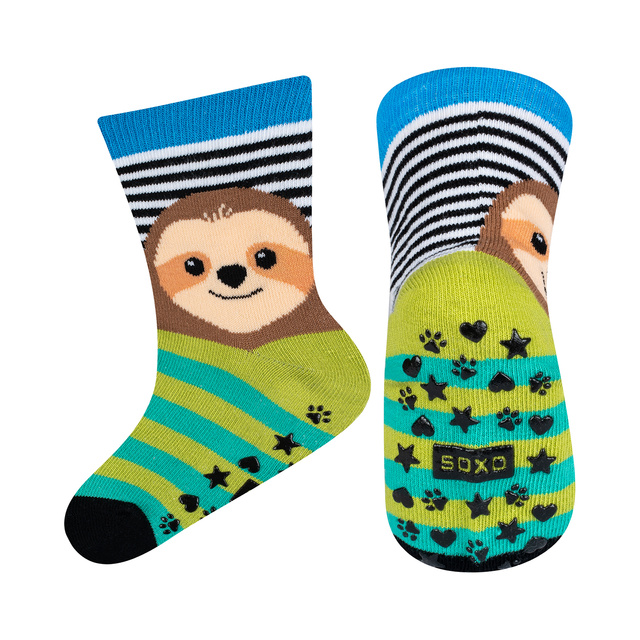 Set mit 3x Kindersocken mit Haustieren | SOXO