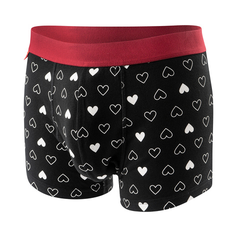  Set mit 1x lustigen Herrensocken + 1x Boxershorts für Valentinstag in einzigartiger Verpackung | SOXO