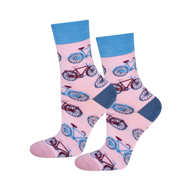 1 Paare von lustigen Socken mit Fahrrad | Damensocken | SOXO