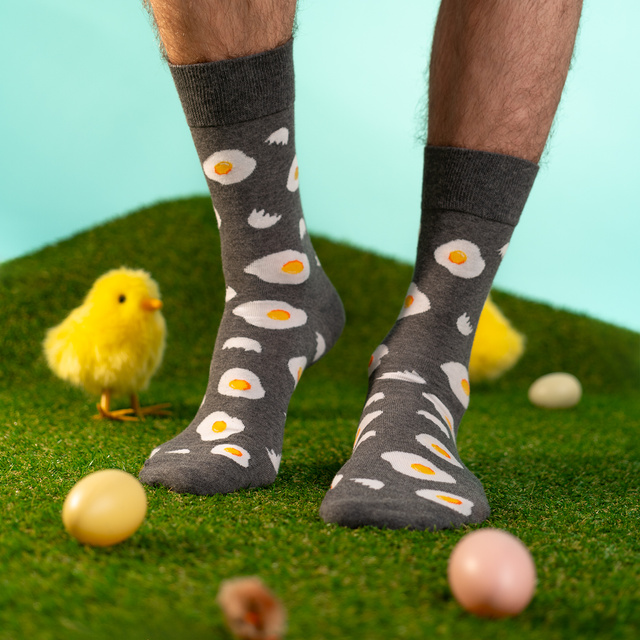 Socken mit Oster-Motiv 3er-Pack