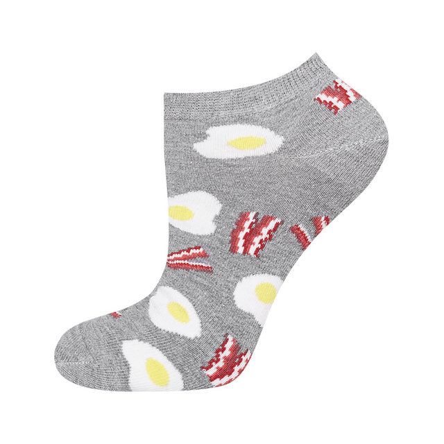 Set mit 2x bunten Kurze Herrensocken Bier + Eier  | SOXO