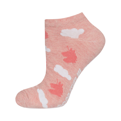 SOXO bunte Damen kurze Socken | rosa