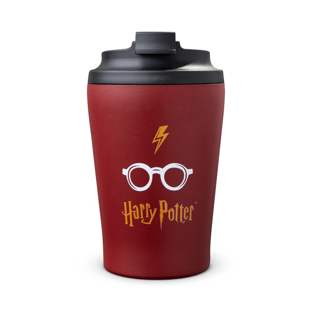 Harry Potter Socken + Thermobecher Geschenkset