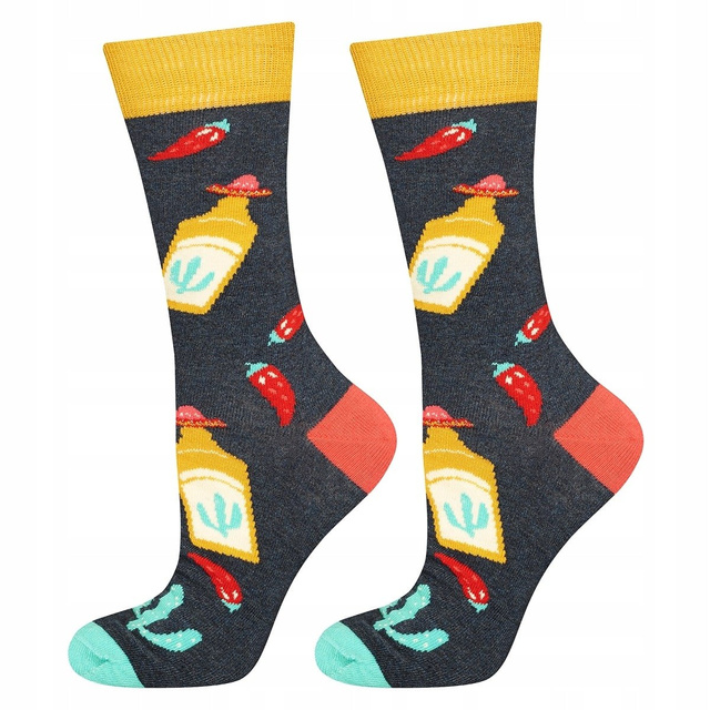 Set mit 6x  Herrensocken mit Weihnachtsmotiv | SOXO
