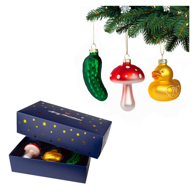 Set mit 3x Soxo Weihnachtsbomben 