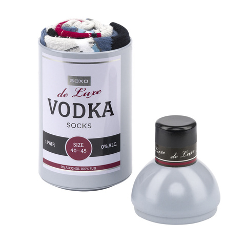 Set mit 2x bunten Herrensocken Vodka + Tequila | SOXO