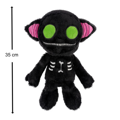 Gus Fink, schwarze Katze, Maskottchen Skellbo Gooli Monsters