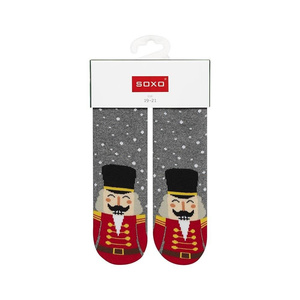 1 Paare von lustige Socken mit Weihnachts Nussknacker | Babysocken | SOXO