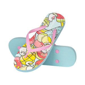 SOXO Strand Flip Flops unisex | Eiscreme Muster