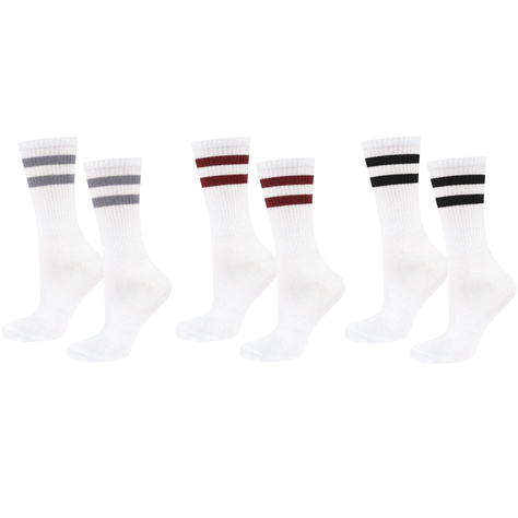 Bunte Set 3x Herrensocken SOXO GOOD STUFF Baumwollen Sport