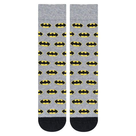 3x Set Bunte Herrensocken SOXO | Schokoriegel | Batman-DC-Comics | Geschenk für ihn