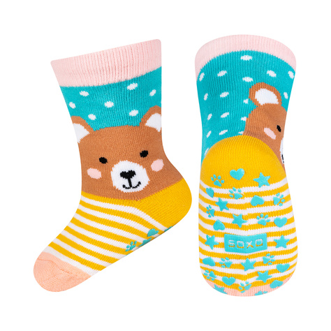 Set mit 3x Kindersocken mit Haustieren | SOXO