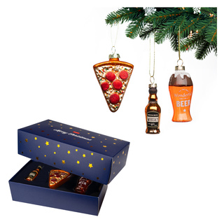Weihnachtskugeln 3er-Pack