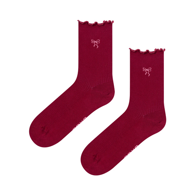 Geschenksocken mit Schleife