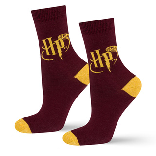 1 Paar von lustigen Socken mit Harry Potter motiv | Damensocken | SOXO