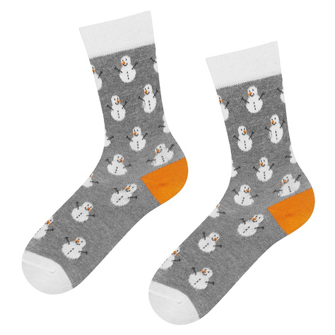 Kinder Socken SOXO mit Schneemänner